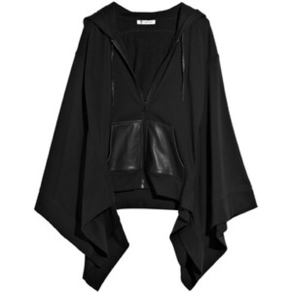 Alexander Wang Outerwear - Alexander Wang cape hoodie