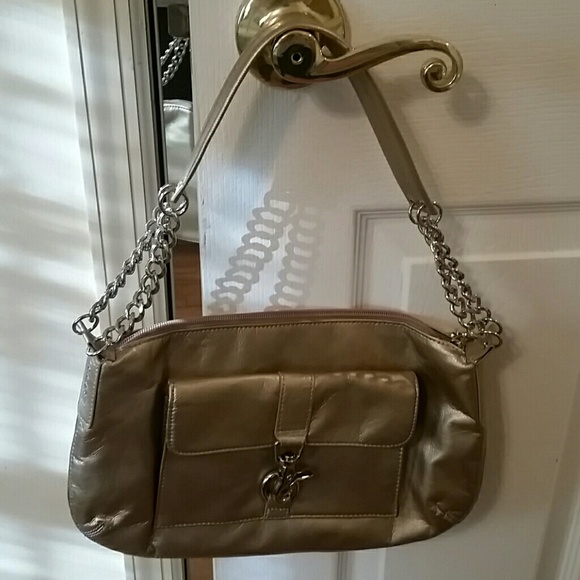 Espirit Small Gold Champage Shoulder bag