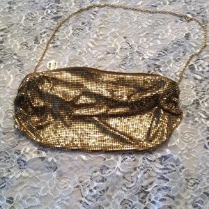 Whiting & Davis silver mesh purse