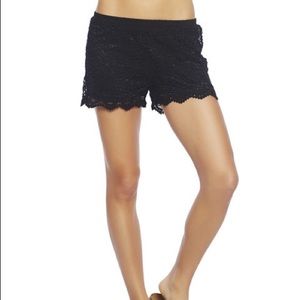 Crochet shorts