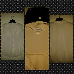 White collar shirt