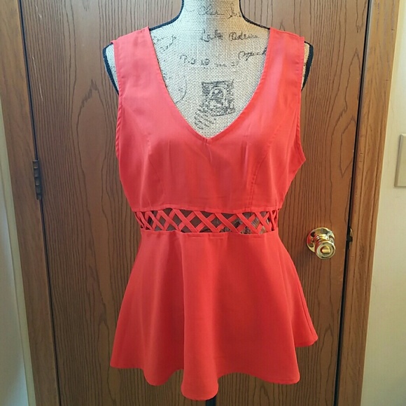 Love Riche Tops - Orange summer top