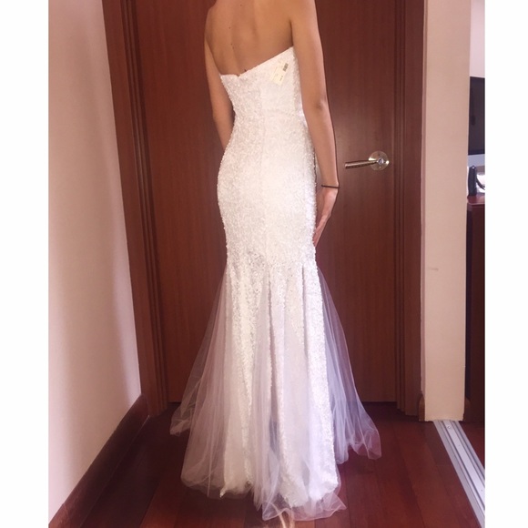 Jovani / Sequined Formal Gown - Picture 2 of 4