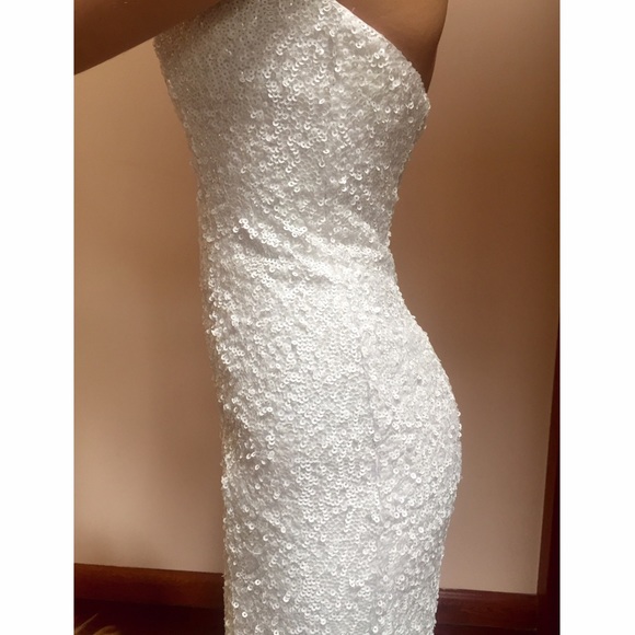 Jovani / Sequined Formal Gown - Picture 3 of 4