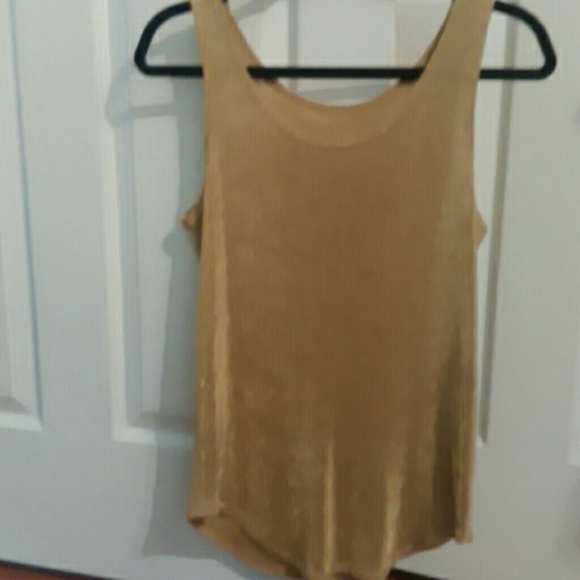 GOLD shimmering top