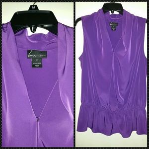 Purple dressy shirt