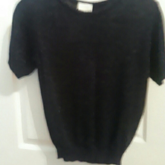 Beautiful Black metallic blouse