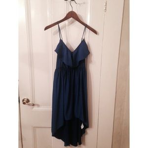 Kimchi Blue royal blue hi-low dress