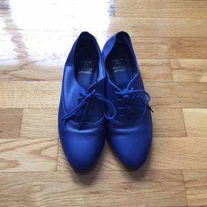 American Apparel Bobby Leather lace-up shoe.