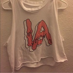 LA muscle tee