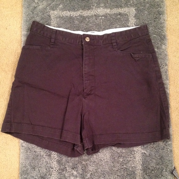 Lee Pants - Black High Waisted Shorts