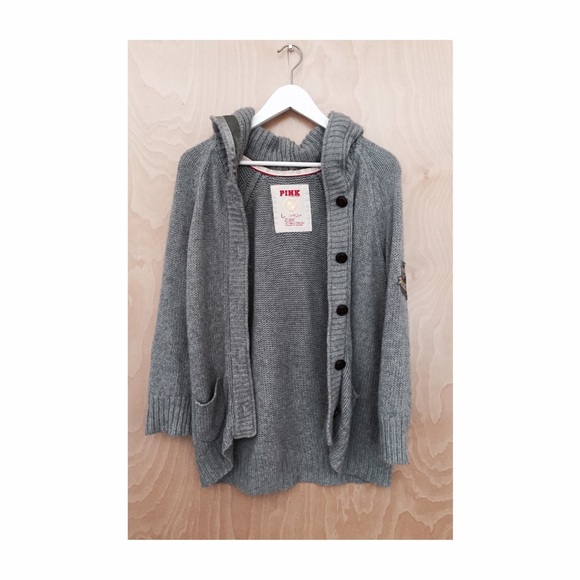 PINK Victoria Secret's Grey Cardigan