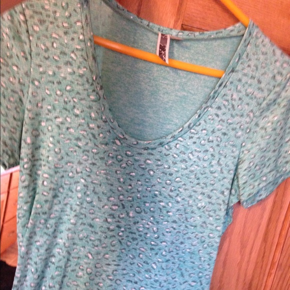 Animal print top