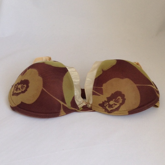 Elle MacPherson Camo Floral Padded Bra Sz 32D NEW - Picture 2 of 4