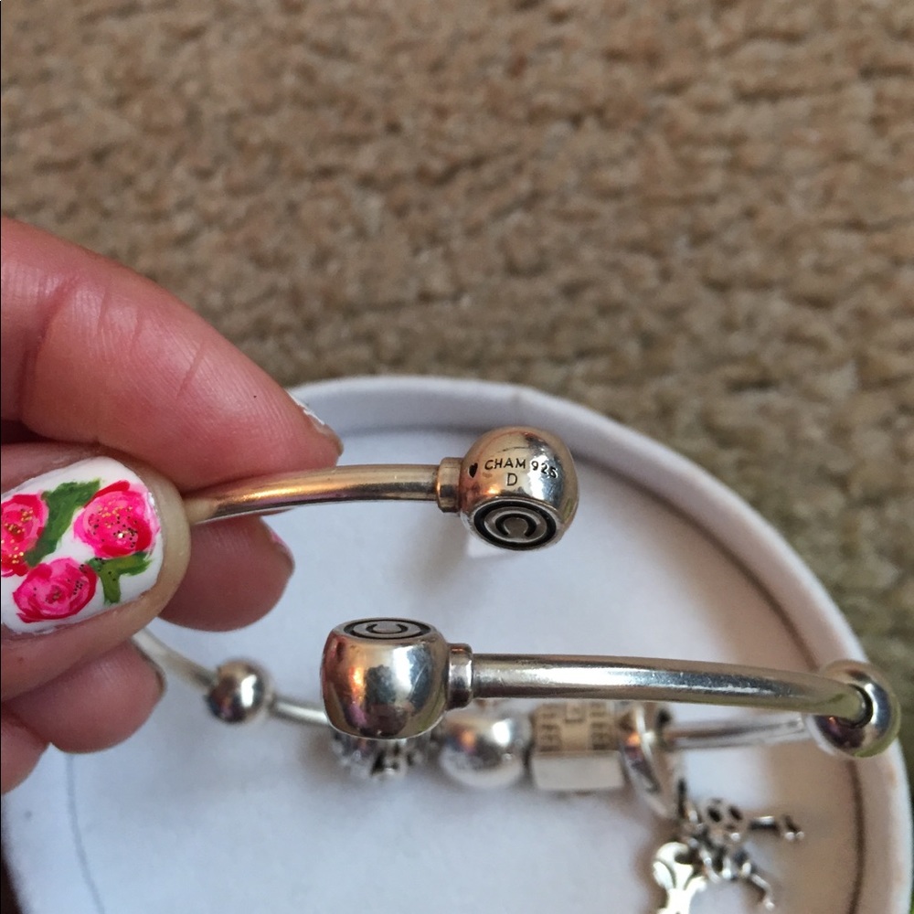 ❤️ SALE❤️SALE🌺. 🌾Chamilia charm bracelet🌾 - Picture 4 of 5