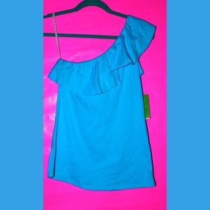 Lilly Pulitzer One-Sleeve Top