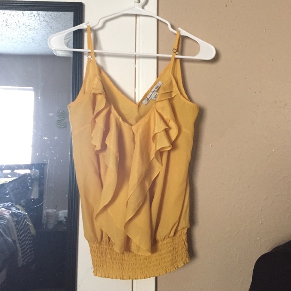 Yellow blouse