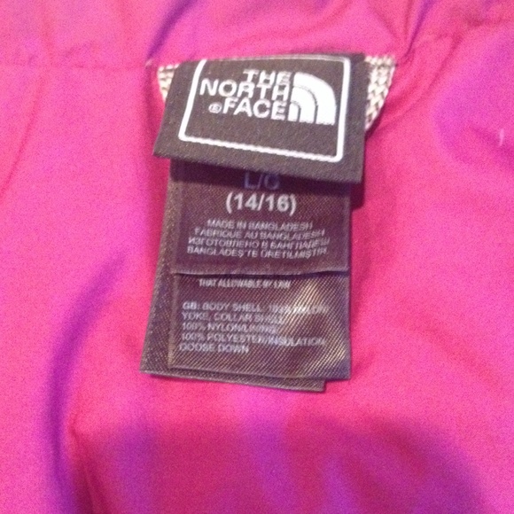 Girl's North Face Coat - Picture 4 of 4