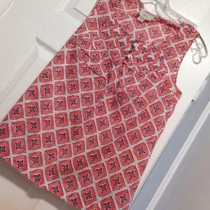 Indian themed pattern top