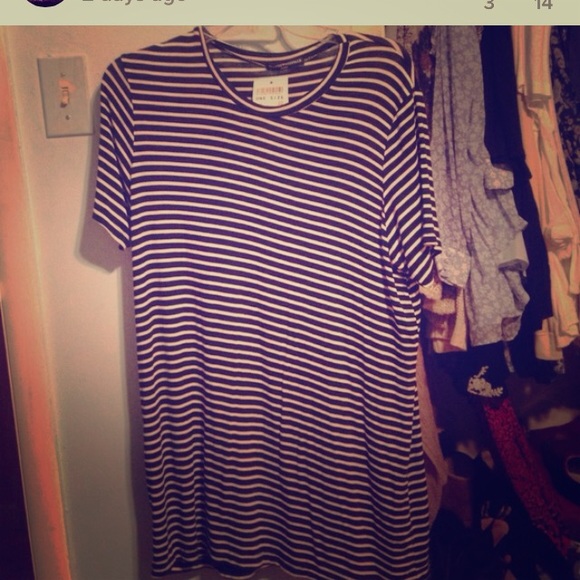 Stripe shirt dress bundle