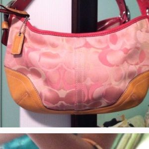 Coach pink bag