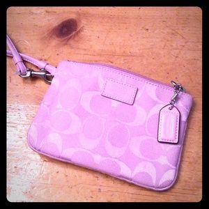 Coach wristlet