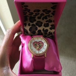 BeTsey Johnson watch (pink)