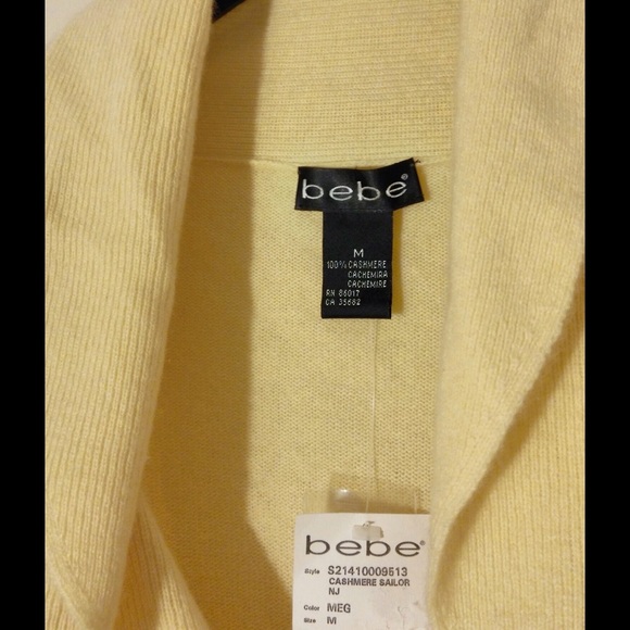 Bebe Cashmere Top - Picture 3 of 3