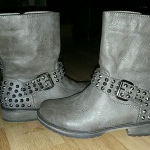 Studded boots
