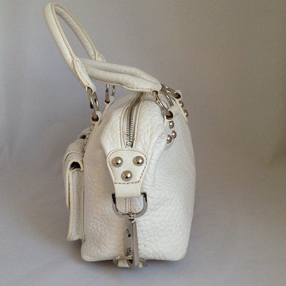 Rafe New York White Satchel Handbag - Picture 2 of 4