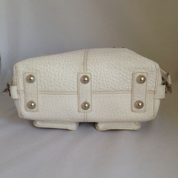 Rafe New York White Satchel Handbag - Picture 3 of 4