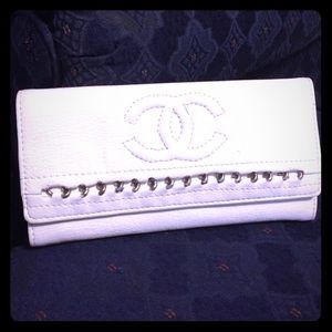 Chanel Paris clutch wallet