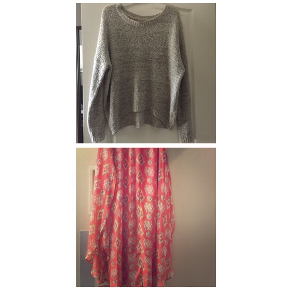 Sweater and skirt bundle