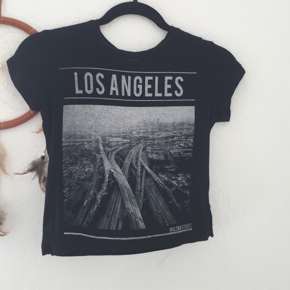 Brandy Melville/ John Galt Los Angeles crop top