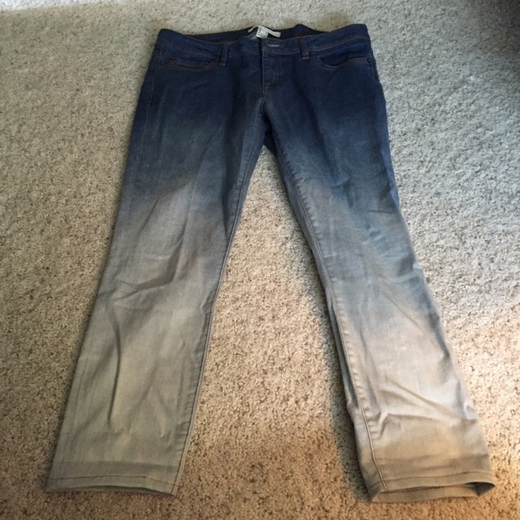 Ombré skinny jeans