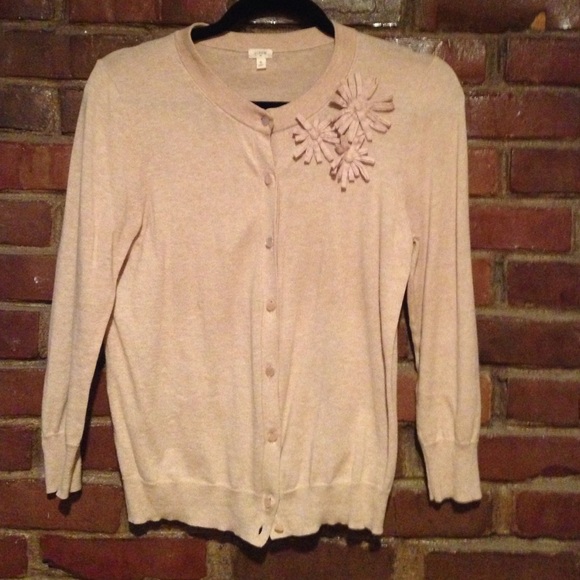 JCrew 3/4 sleeve sweater