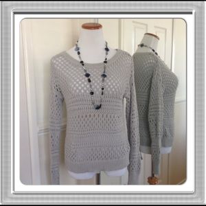 NWOT AE crochet top