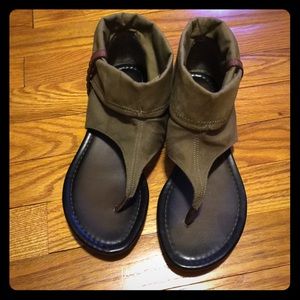 Olive sandals
