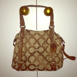 Coach name brand shoulder bag