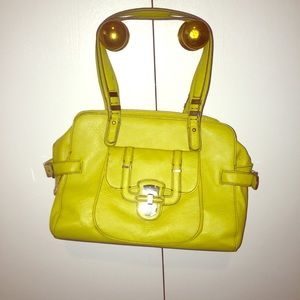 Yellow Jessica Simpson purse