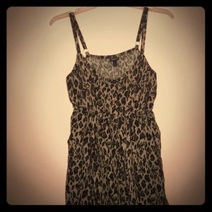 Cute leopard dress!