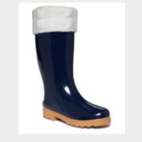 Sporto Nova Sweater Waterproof Rainboots Navy & White