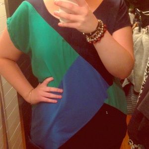 Short Sleeved Navy Shirt