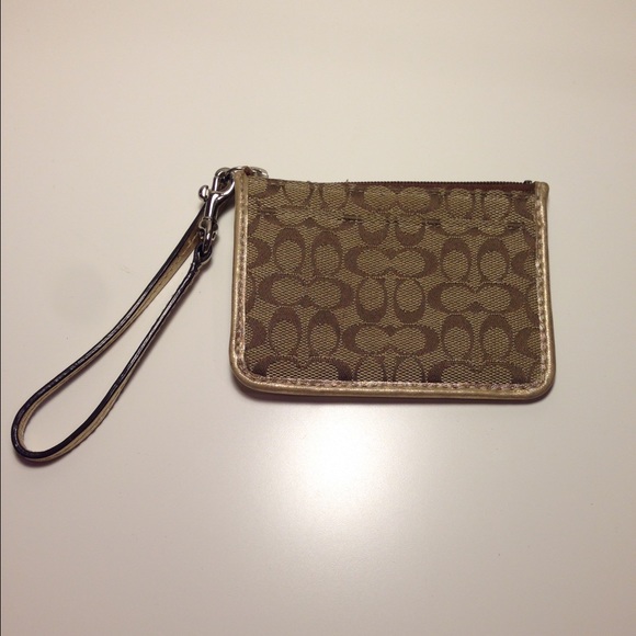 Coach coin purse/key/card/ID holder.
