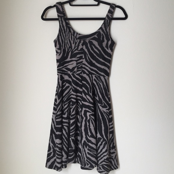New Bar III Animal Print Dress - Picture 2 of 4