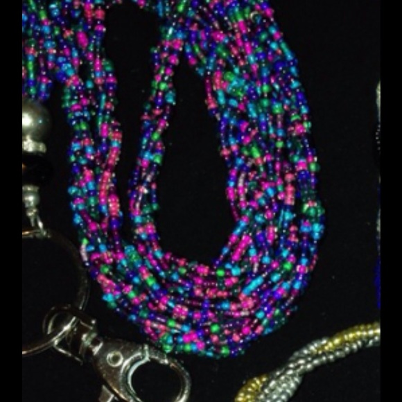 3 lanyards.