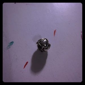 Authentic Pandora hearts charm Sterling silver