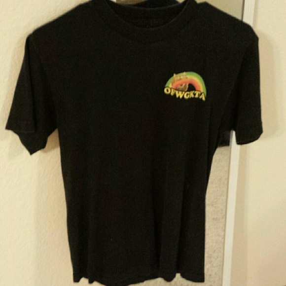 Ofwgkta black shirt.