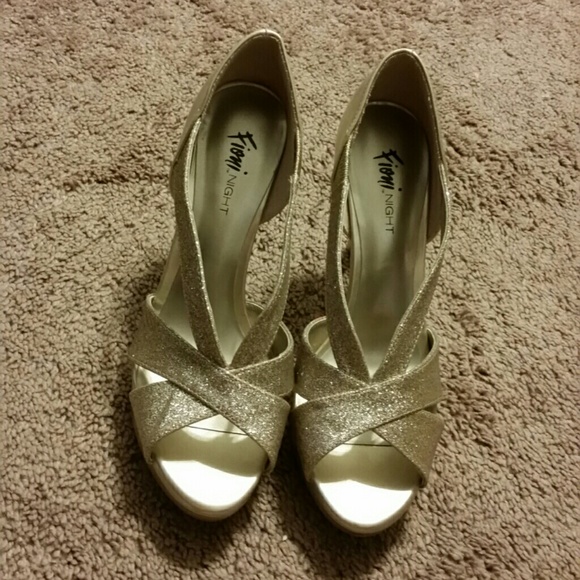 Gold heels