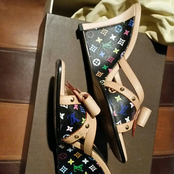 Louis Vuitton shoes multi Murakami